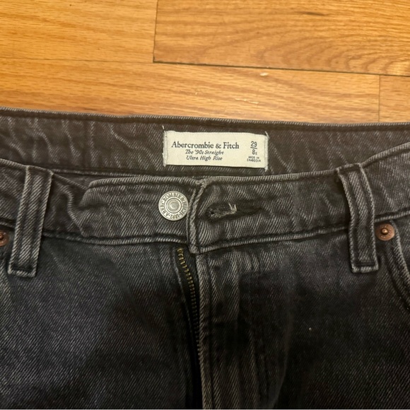 Curve Love ultra high rise 90’s straight jeans size 8 short - Picture 10 of 10